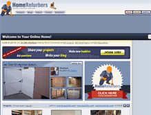 Tablet Screenshot of homerefurbers.com